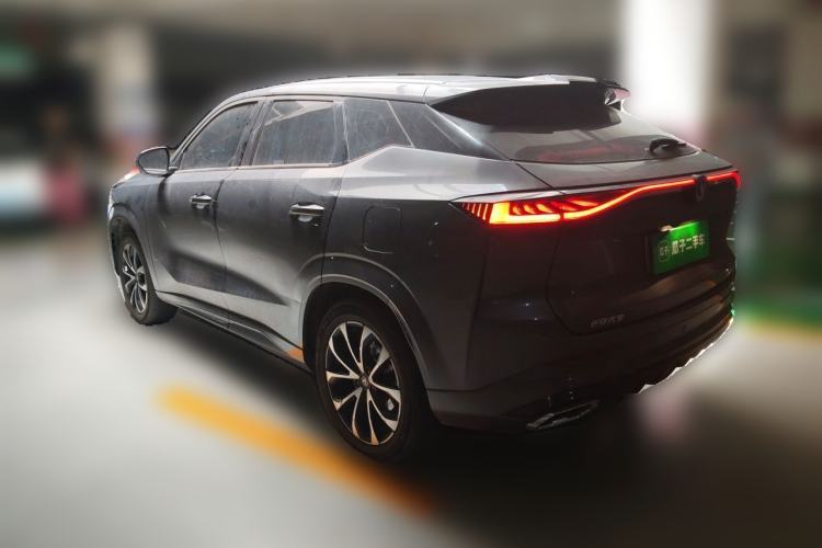 Used CHANGAN UNI-Z New Energy 2024 Blue Whale Smart Electric iDD 125km Beyond Edition Rear Left 45 Deg