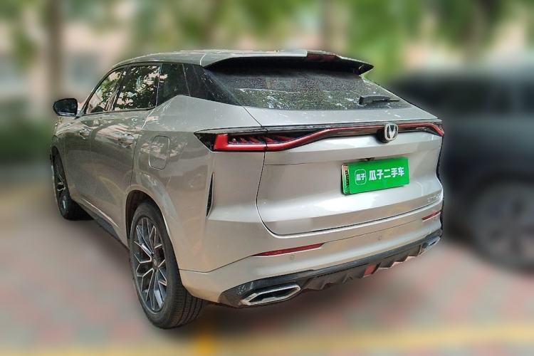 Used CHANGAN UNI-Z New Energy 2024 Blue Whale Smart Electric iDD 125km Beyond Edition Rear Left 45 Deg