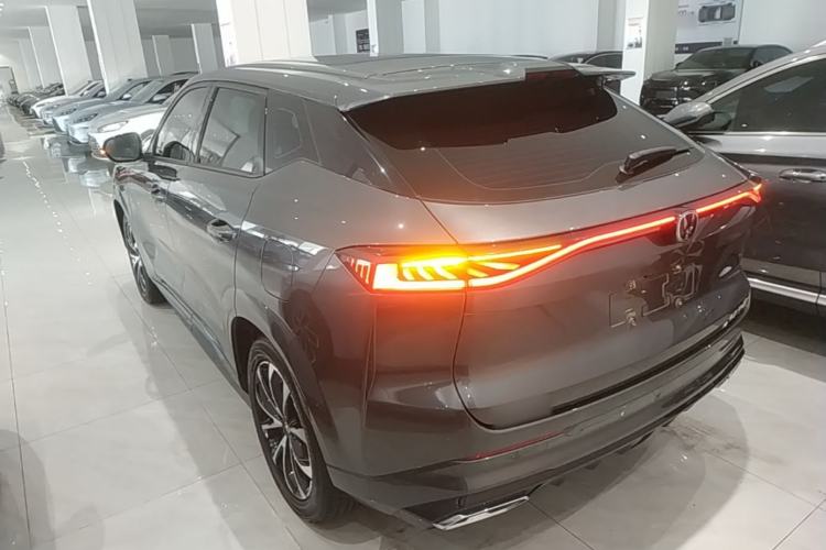 Used CHANGAN UNI-Z New Energy 2024 Blue Whale Smart Electric iDD 125km Beyond Edition Rear Left 45 Deg