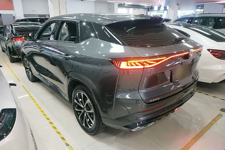 Used CHANGAN UNI-Z New Energy 2024 Blue Whale Smart Electric iDD 125km Beyond Edition Rear Left 45 Deg