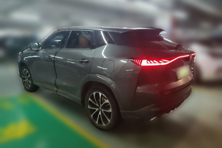 Used CHANGAN UNI-Z New Energy 2024 Blue Whale Smart Electric iDD 125km Beyond Edition Rear Left 45 Deg