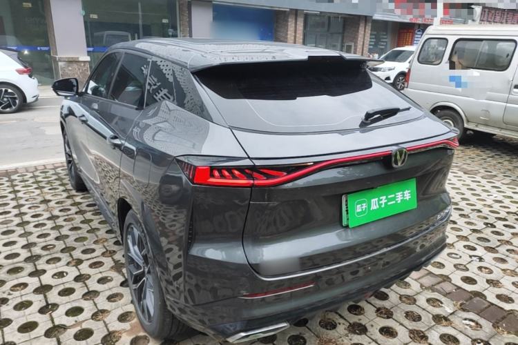 Used CHANGAN UNI-Z New Energy 2024 Blue Whale Smart Electric iDD 125km Excellence Model Rear Left 45 Deg