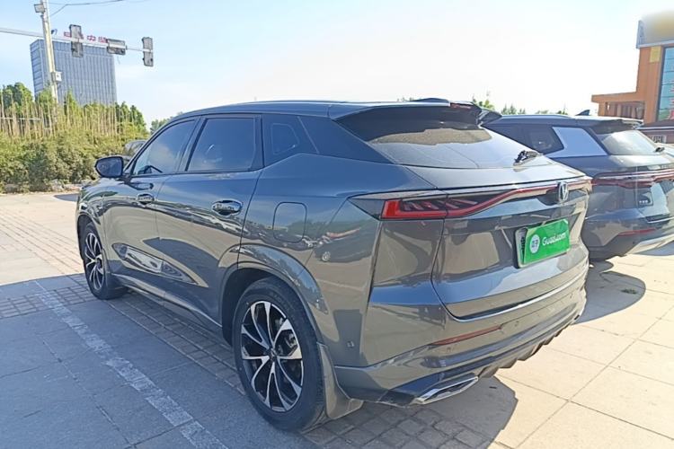 Used CHANGAN UNI-Z New Energy 2024 Blue Whale Smart Electric iDD 125km Excellence Model Rear Left 45 Deg