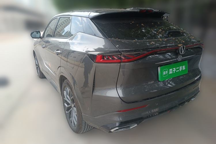Used CHANGAN UNI-Z New Energy 2024 Blue Whale Smart Electric iDD 125km Excellence Model Rear Left 45 Deg