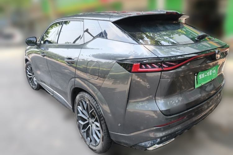 Used CHANGAN UNI-Z New Energy 2024 Blue Whale Smart Electric iDD 125km Excellence Model Rear Left 45 Deg