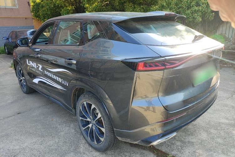 Used CHANGAN UNI-Z New Energy 2024 Blue Whale Smart Electric iDD 125km Beyond Edition Rear Left 45 Deg