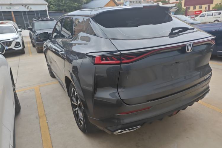 Used CHANGAN UNI-Z New Energy 2024 Blue Whale Smart Electric iDD 125km Beyond Edition Rear Left 45 Deg