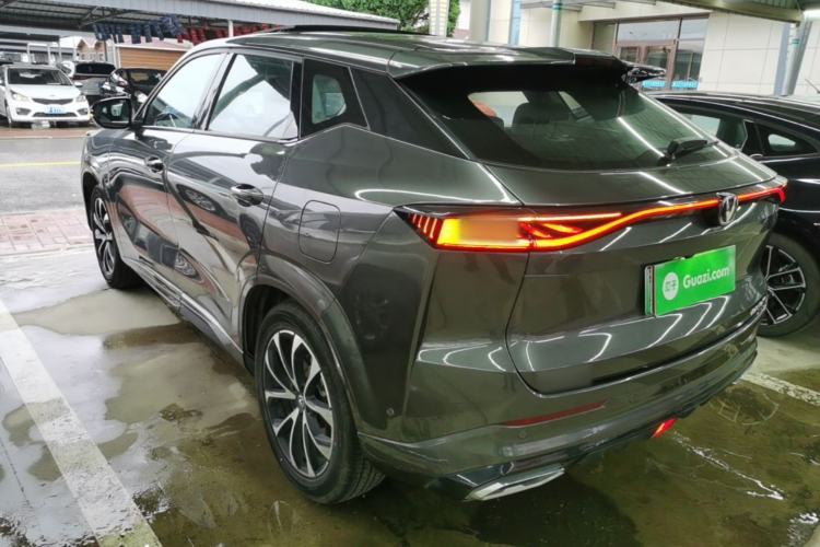 Used CHANGAN UNI-Z New Energy 2024 Blue Whale Smart Electric iDD 125km Excellence Model Rear Left 45 Deg