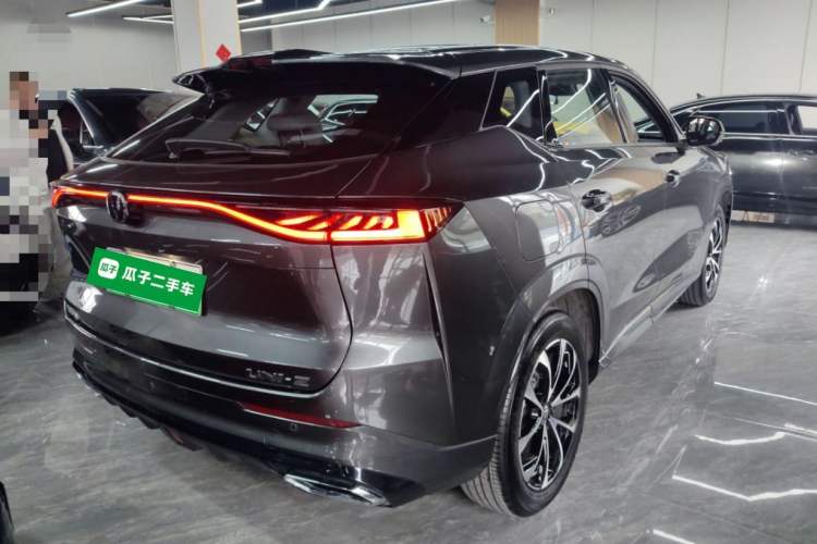 Used CHANGAN UNI-Z New Energy 2024 Blue Whale Smart Electric iDD 125km Beyond Edition Rear Right 45 Deg