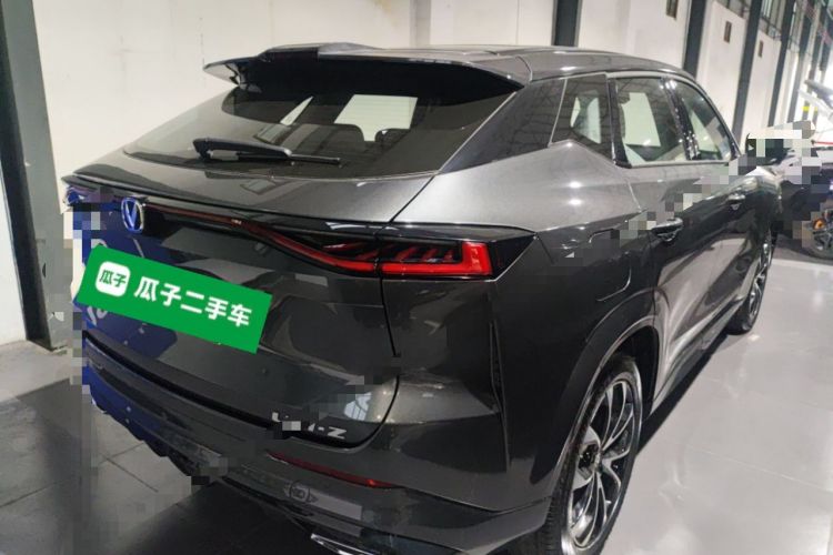 Used CHANGAN UNI-Z New Energy 2024 Blue Whale Smart Electric iDD 125km Beyond Edition Rear Right 45 Deg