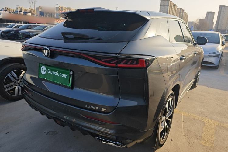 Used CHANGAN UNI-Z New Energy 2024 Blue Whale Smart Electric iDD 125km Beyond Edition Rear Right 45 Deg