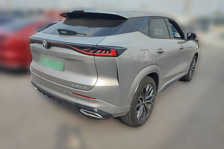 Used CHANGAN UNI-Z New Energy 2024 Blue Whale Smart Electric iDD 125km Excellence Model Rear Right 45 Deg