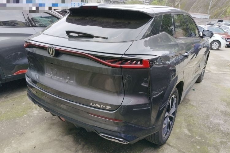 Used CHANGAN UNI-Z New Energy 2024 Blue Whale Smart Electric iDD 125km Beyond Edition Rear Right 45 Deg