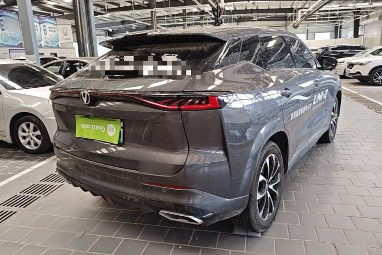 Used CHANGAN UNI-Z New Energy 2024 Blue Whale Smart Electric iDD 125km Beyond Edition Rear Right 45 Deg