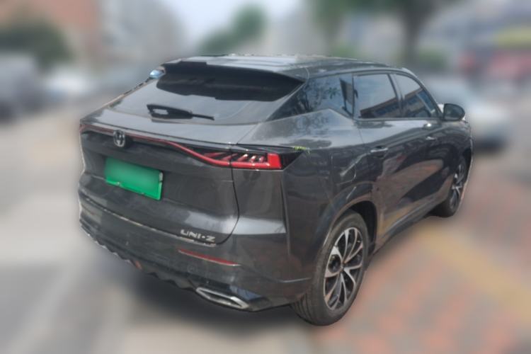 Used CHANGAN UNI-Z New Energy 2024 Blue Whale Smart Electric iDD 125km Beyond Edition Rear Right 45 Deg