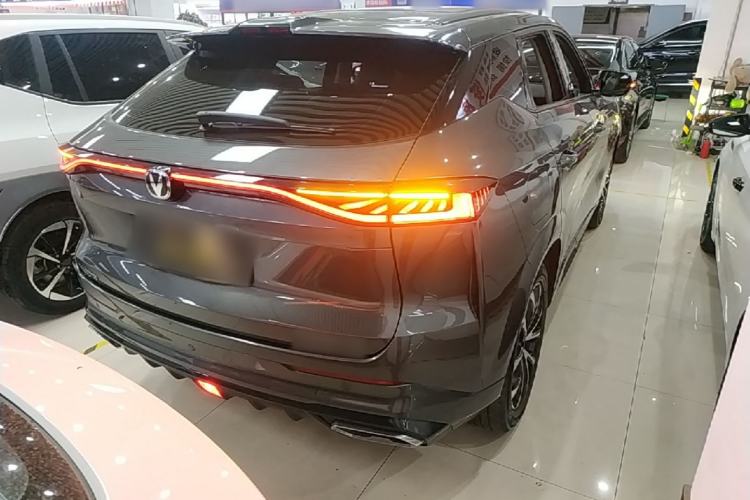 Used CHANGAN UNI-Z New Energy 2024 Blue Whale Smart Electric iDD 125km Beyond Edition Rear Right 45 Deg