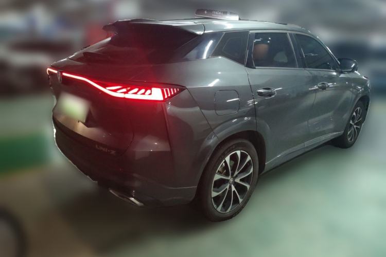 Used CHANGAN UNI-Z New Energy 2024 Blue Whale Smart Electric iDD 125km Beyond Edition Rear Right 45 Deg