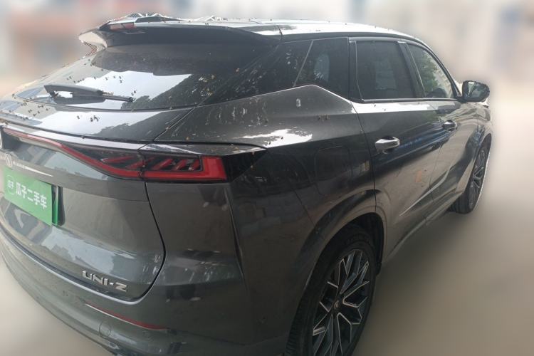 Used CHANGAN UNI-Z New Energy 2024 Blue Whale Smart Electric iDD 125km Excellence Model Rear Right 45 Deg