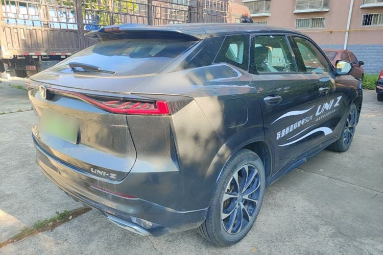 Used CHANGAN UNI-Z New Energy 2024 Blue Whale Smart Electric iDD 125km Beyond Edition Rear Right 45 Deg