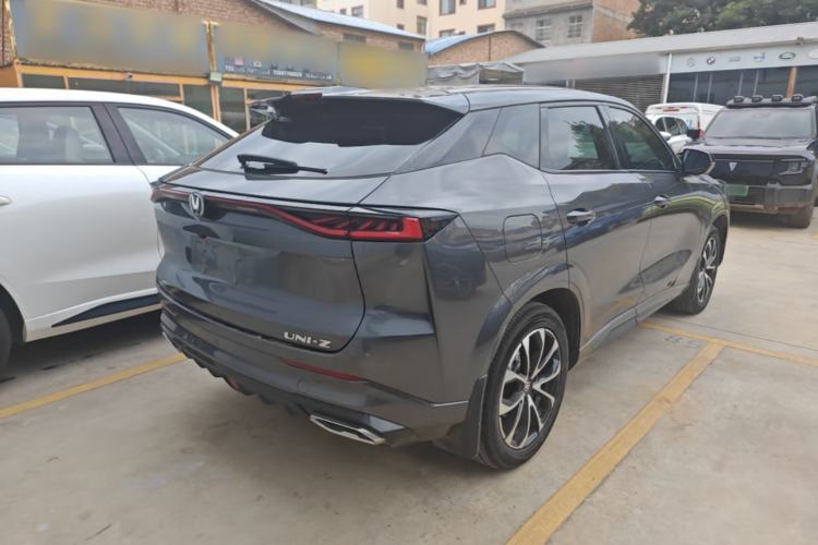 Used CHANGAN UNI-Z New Energy 2024 Blue Whale Smart Electric iDD 125km Beyond Edition Rear Right 45 Deg