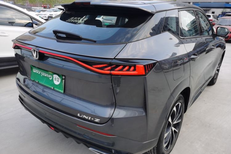 Used CHANGAN UNI-Z New Energy 2024 Blue Whale Smart Electric iDD 125km Beyond Edition Rear Right 45 Deg