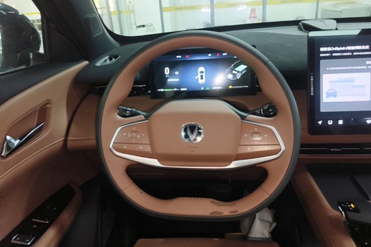 Used CHANGAN UNI-Z New Energy 2024 Blue Whale Smart Electric iDD 125km Leading Model Steering Wheel