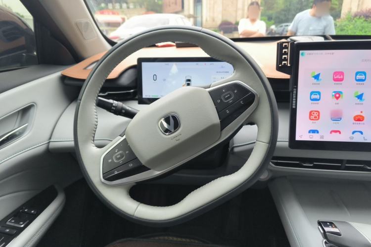 Used CHANGAN UNI-Z New Energy 2024 Blue Whale Smart Electric iDD 125km Excellence Model Steering Wheel