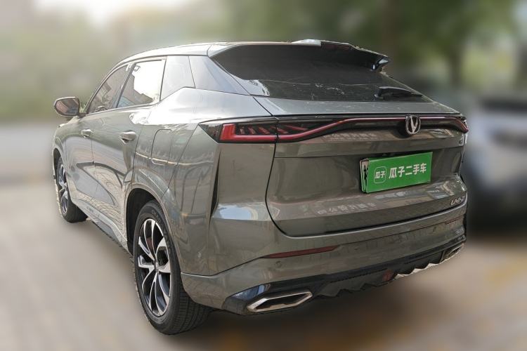 Used CHANGAN UNI-Z New Energy 2024 Blue Whale Smart Electric iDD 125km Excellence Model Rear Left 45 Deg