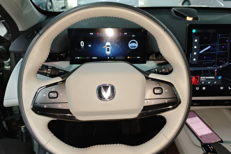 Used CHANGAN UNI-Z New Energy 2024 Blue Whale Smart Electric iDD 125km Excellence Model Steering Wheel