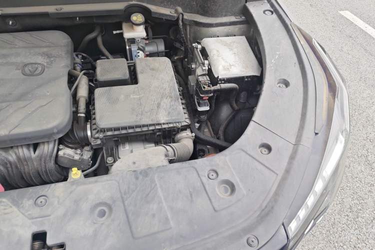 Used CHANGAN UNI-Z New Energy 2024 Blue Whale Smart Electric iDD 125km Beyond Edition Engine Bay Left