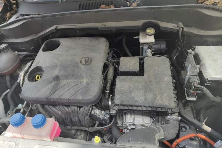Used CHANGAN UNI-Z New Energy 2024 Blue Whale Smart Electric iDD 125km Beyond Edition Engine Bay