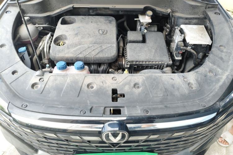 Used CHANGAN UNI-Z New Energy 2024 Blue Whale Smart Electric iDD 125km Excellence Model Engine Bay