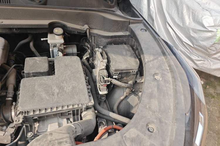 Used CHANGAN UNI-Z New Energy 2024 Blue Whale Smart Electric iDD 125km Leading Model Engine Bay Left