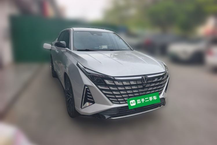 Used CHANGAN UNI-Z New Energy 2024 Blue Whale Smart Electric iDD 125km Beyond Edition Front Right 45 Deg