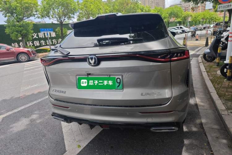 Used CHANGAN UNI-Z New Energy 2024 Blue Whale Smart Electric iDD 125km Excellence Model Rear