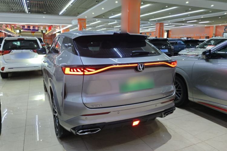 Used CHANGAN UNI-Z New Energy 2024 Blue Whale Smart Electric iDD 125km Excellence Model Rear Left 45 Deg