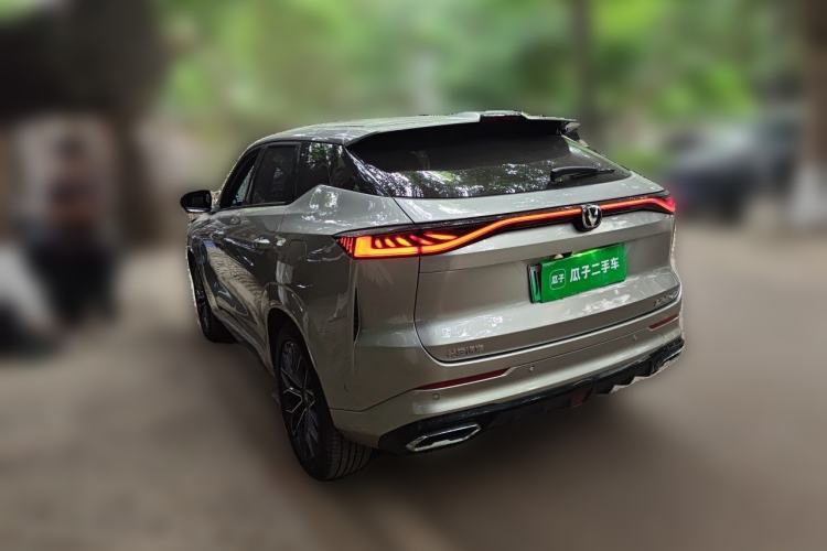 Used CHANGAN UNI-Z New Energy 2024 Blue Whale Smart Electric iDD 125km Excellence Model Rear Left 45 Deg