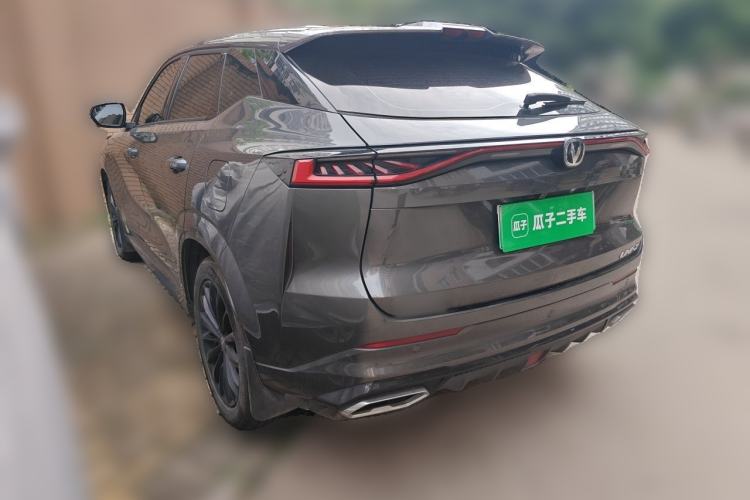 Used CHANGAN UNI-Z New Energy 2024 Blue Whale Smart Electric iDD 125km Leading Model Rear Left 45 Deg