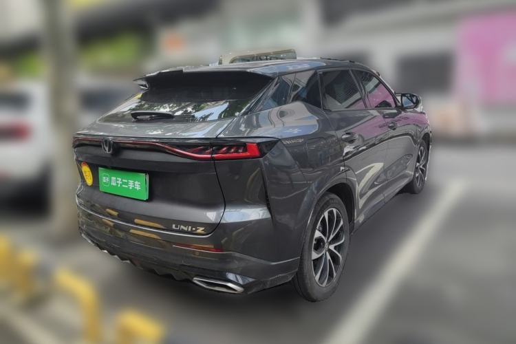 Used CHANGAN UNI-Z New Energy 2024 Blue Whale Smart Electric iDD 125km Beyond Edition Rear Right 45 Deg