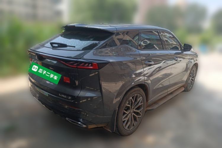 Used CHANGAN UNI-Z New Energy 2024 Blue Whale Smart Electric iDD 125km Beyond Edition Rear Right 45 Deg