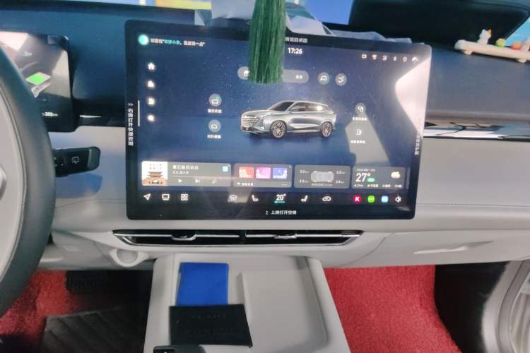 Used CHANGAN UNI-Z New Energy 2024 Blue Whale Smart Electric iDD 125km Beyond Edition Audio And AC Panel