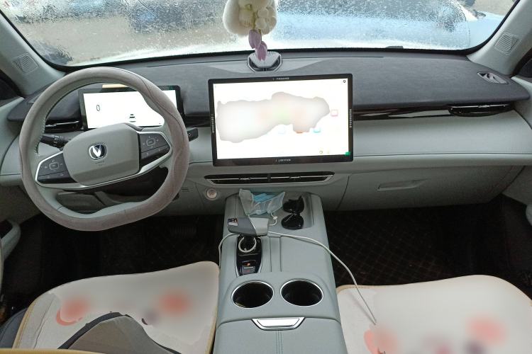 Used CHANGAN UNI-Z New Energy 2024 Blue Whale Smart Electric iDD 125km Beyond Edition Center Console