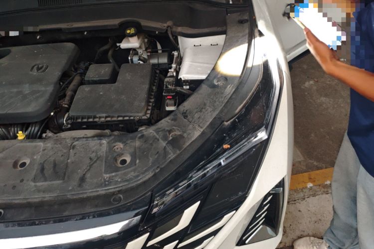 Used CHANGAN UNI-Z New Energy 2024 Blue Whale Smart Electric iDD 125km Excellence Model Engine Bay Left