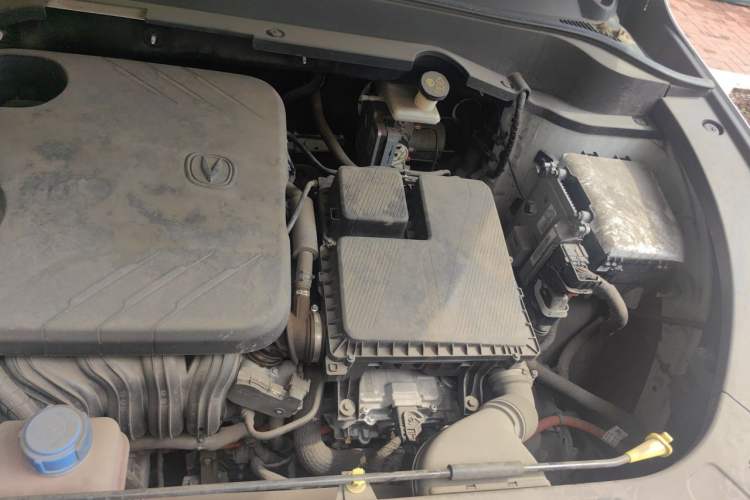 Used CHANGAN UNI-Z New Energy 2024 Blue Whale Smart Electric iDD 125km Beyond Edition Engine Bay Left