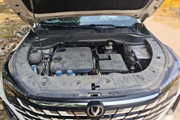 Used CHANGAN UNI-Z New Energy 2024 Blue Whale Smart Electric iDD 125km Beyond Edition Engine Bay