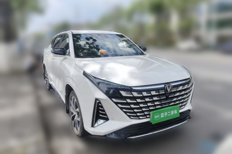 Used CHANGAN UNI-Z New Energy 2024 Blue Whale Smart Electric iDD 125km Beyond Edition Front Right 45 Deg
