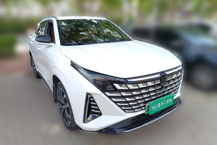 Used CHANGAN UNI-Z New Energy 2024 Blue Whale Smart Electric iDD 125km Beyond Edition Front Right 45 Deg