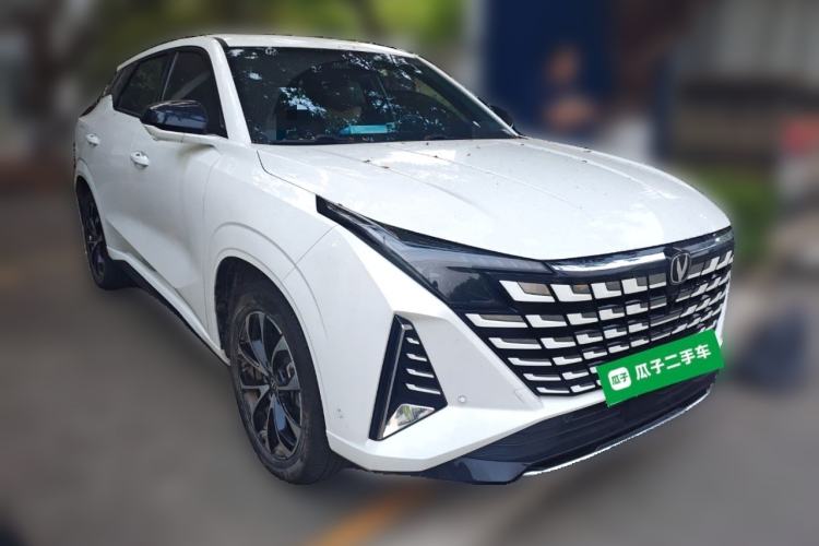 Used CHANGAN UNI-Z New Energy 2024 Blue Whale Smart Electric iDD 125km Excellence Model Front Right 45 Deg