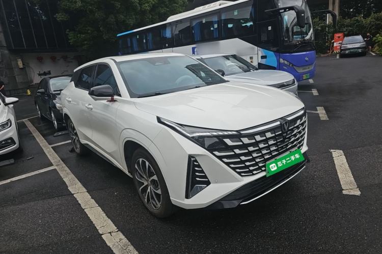 Used CHANGAN UNI-Z New Energy 2024 Blue Whale Smart Electric iDD 125km Beyond Edition Front Right 45 Deg