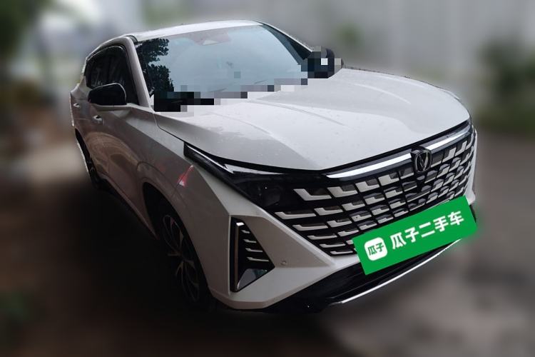 Used CHANGAN UNI-Z New Energy 2024 Blue Whale Smart Electric iDD 125km Beyond Edition Front Right 45 Deg